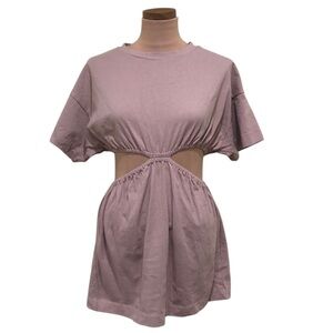 Free People Dandelion Dress Size Small Blush Pink Cutout Mini